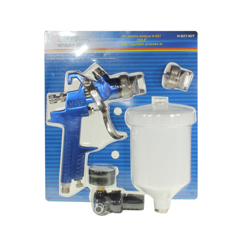 קיט מרסס צבע עליון כחול 1.7 + סט 1.4 + וסת לחץ