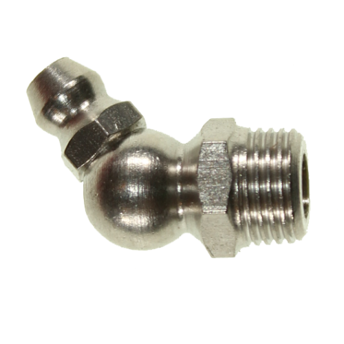 פיטמת גירוז 1/4 NPT- זוית 45 מעלות